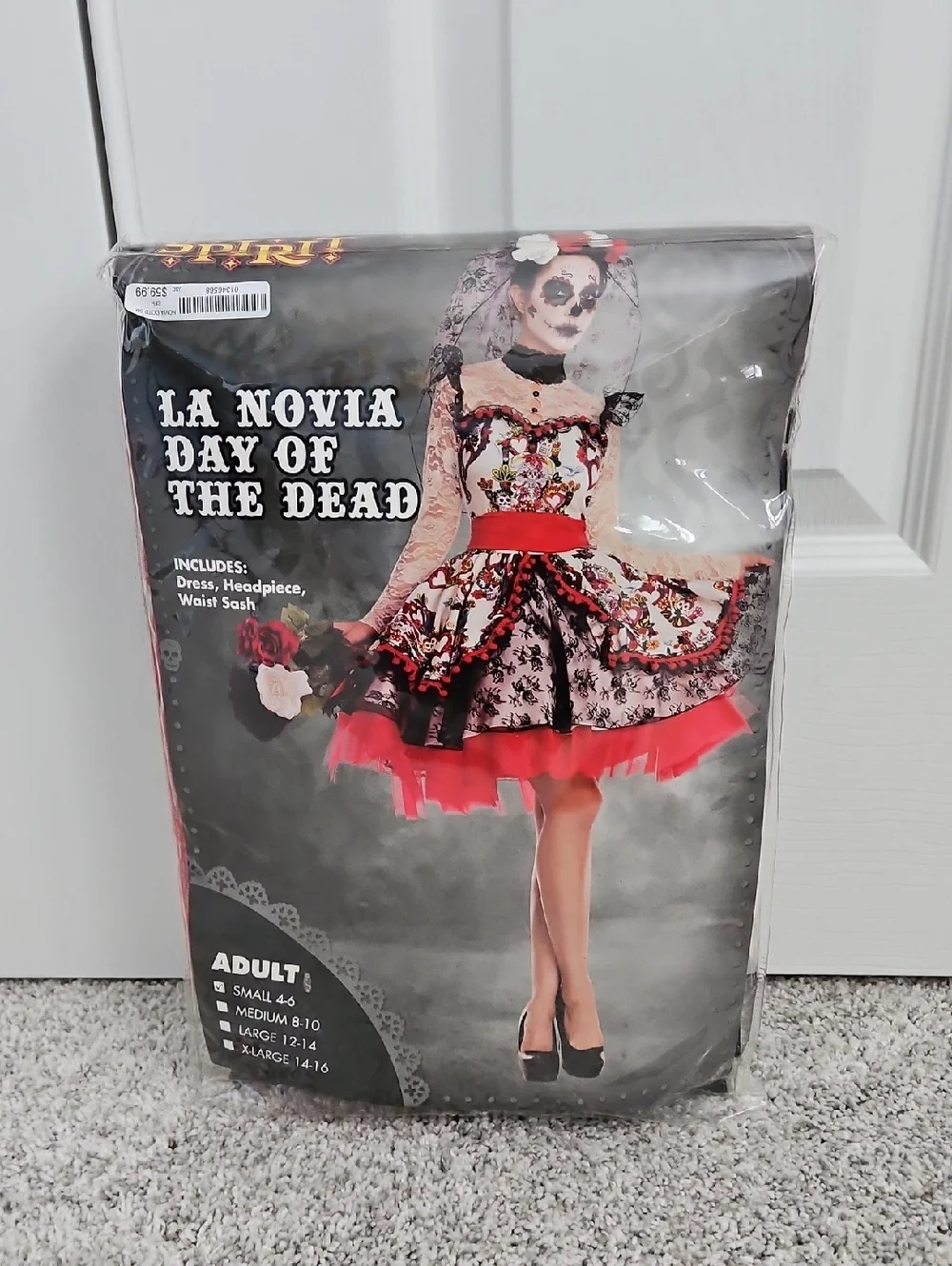 Spirit Halloween Day Of The Dead Halloween Costume - Picture 1 of 1